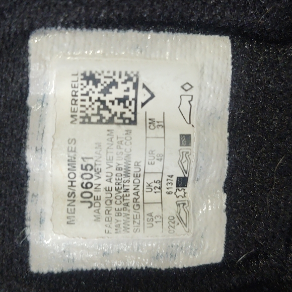 Men's Merrell hiking boots. Size 13 - Picture 3 of 4